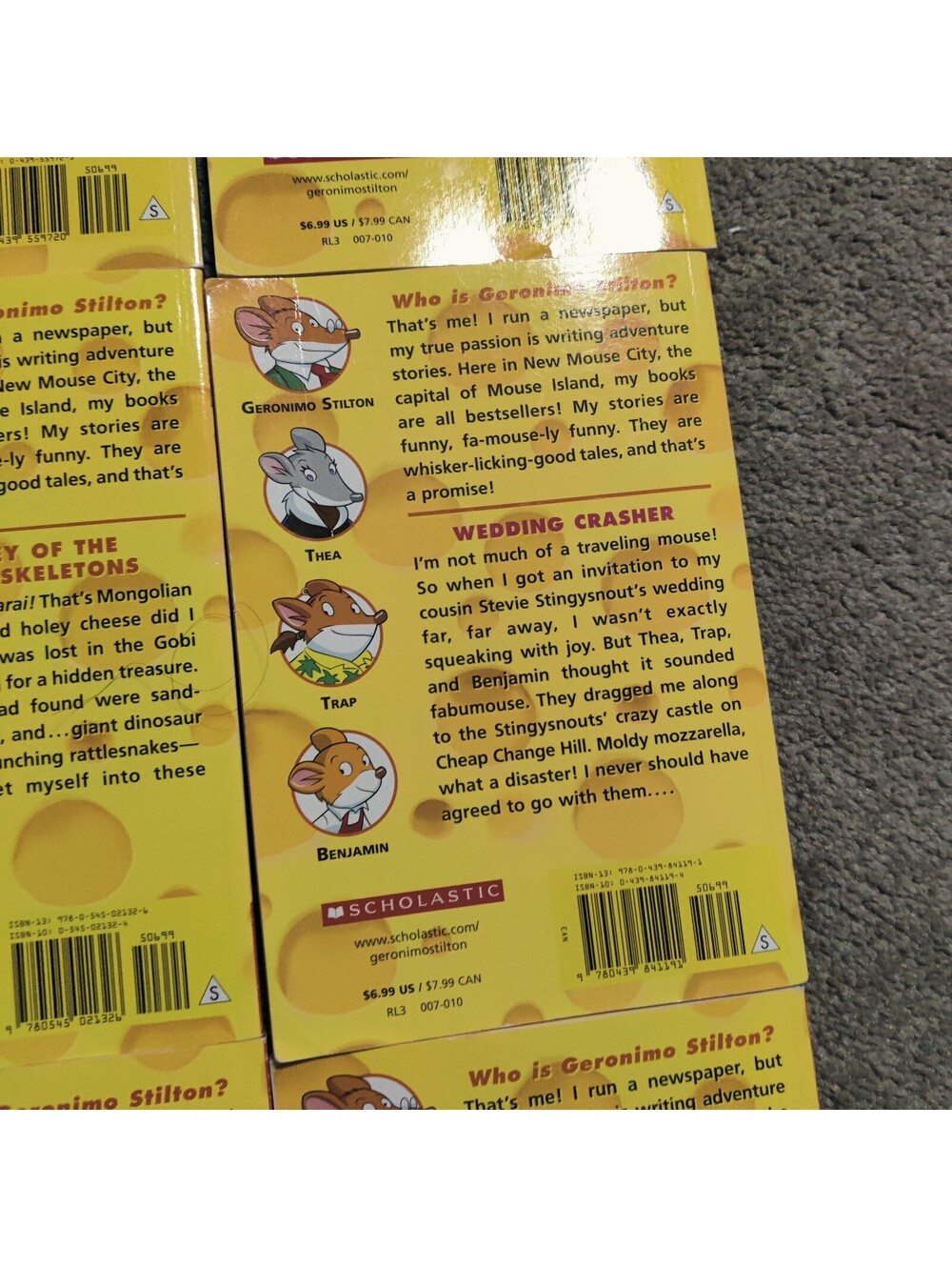 Lot of 20 Geronimo Stilton Paperback Books Scholastic Chapter Book Bundle - Picture 13 of 16